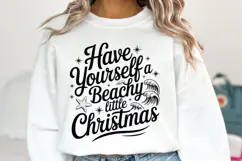 Have yourself a beachy little Christmas Svg | Shirt Svg Product Image 1