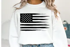 USA Flag Svg Design | Svg Cut Files | Shirt Svg Product Image 1