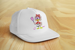 Funny Duck Maid Embroidery Design Product Image 2