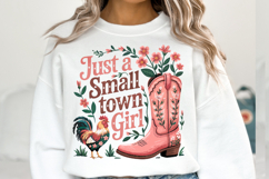 Just a small town Girl Svg Design | Shirt Svg Product Image 1