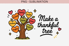 Thankful Tree Fall PNG | Gratitude Tree Clipart, Autumn Product Image 2