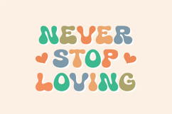 Retro Island Bold Groovy Font Product Image 5