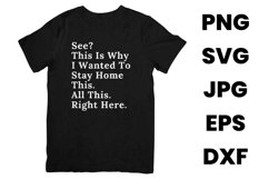 Funny See This Is Why I Wanted To Stay Home This All SVG Product Image 2