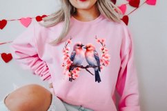 Vintage Valentines Day Flowers Clipart Product Image 2