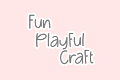 Hello Heart Playful Craft Font Product Image 2
