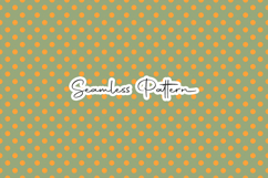 Retro Colorful Polka Dot Pattern Product Image 5