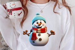 Funny Snowman Sublimation Clipart, Christmas PNG Product Image 2