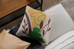 Zen Nature Leaves Three Size Embroidery Design Product Image 2