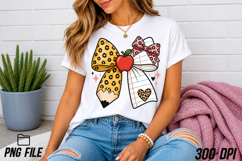 Teacher Pencil Coquette Bow PNG Positive Sublimation Product Image 3
