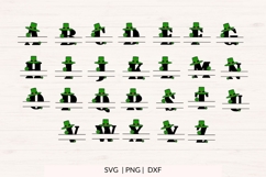 St. Patrick’s Day Monogram SVG Product Image 2