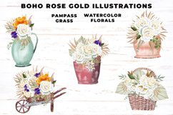 Watercolor Pampas Grass Illustrations Product Image 2