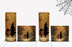 Halloween Witches Tumbler, Fantasy Tumbler Wrap Product Image 2