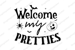 Welcome My Pretties SVG| Halloween SVG Product Image 2
