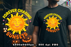 Forever Chasing Sunsets PNG File Product Image 2