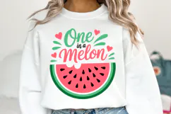 One in a melon svg | Summer Svg | Shirt Svg Product Image 1