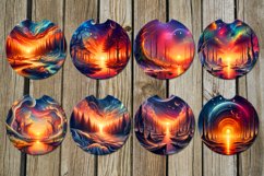 Fantasy | Car coaster &amp; key chain sublimation designs Product Image 2