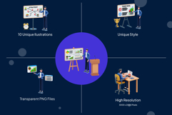 Business People 3D Illustration Pack Product Image 2