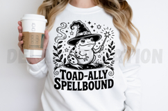 Witch Frog Sublimation PNG Design Product Image 2