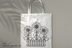 Sunflowers svg files for cricut Product Image 2