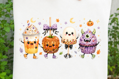 Cute Ghost Cupcake Sublimation Design SVG Product Image 3