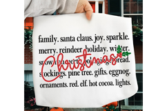 Christmas Words SVG, Merry Christmas SVG, Christmas Sweater Product Image 2