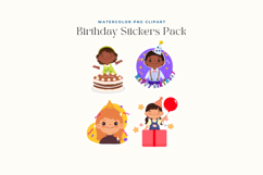 Birthday Stickers Pack Product Image 2