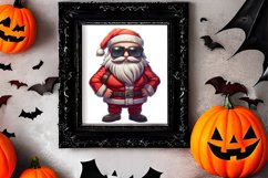 Funny Snowman Sublimation Clipart, watercolor Clipart Product Image 2