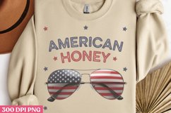 American Honey PNG, 4th Of July Sublimation PNG Product Image 2