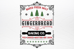 Christmas Gingerbread SVG Designs SVG Product Image 2