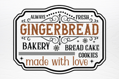 Christmas Gingerbread SVG Designs Product Image 2