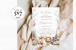Baby Shower Invitation Template 203 Product Image 2