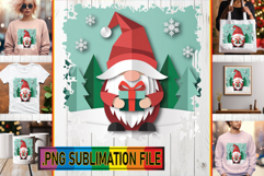 Dazzling TSHIRT Ideas PNG, Gnomes Product Image 1