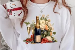 Christmas Party Clipart Sublimation, Christmas PNG Product Image 2