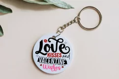 Love kisses and valentine wishes SVG Product Image 2