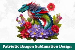 Patriotic Dragon Sublimation Bundle - Dragon Sublimation Product Image 3