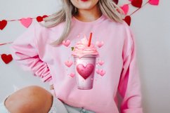 Valentine Coffee Cup Sublimation Clipart Bundle Product Image 5