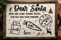 Dear santa , here are some yummy treats for you and your fri Product Image 2