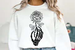 Hand with Flower svg Design | Svg Cut Files | Shirt Svg Product Image 1