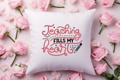 Teaching fills my heart SVG Product Image 2