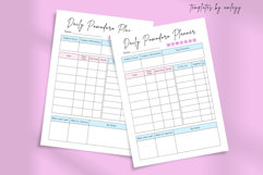 Daily Pomodoro Planner Canva Template | Focus Timer Schedule Product Image 2