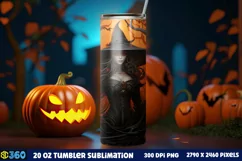 Halloween Tumbler Sublimation Wraps, Tumbler Halloween Product Image 2