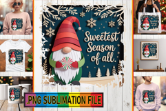 Radiant PNG TSHIRT Art, Holiday Gnome Product Image 1