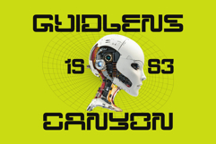 Mega Binory - Modern Futuristic Sci-Fi Font Product Image 6