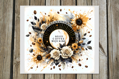 Coffee &amp; flowers | 4 Sublimation Tumbler Designs, PNG Product Image 2