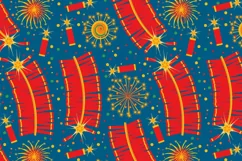 Chinese New Year Seamless pattern PNG, JPG Digital paper Product Image 2