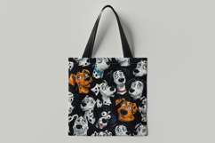 Bold Floral Dark Digital Paper Product Image 2