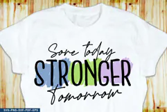 Sore today stronger tomorrow, Gym SVG, Fitness Quotes Shirt Product Image 1