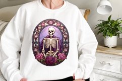 Skeleton Witch Tarot Card Clipart Product Image 2