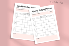 Weekly Budget Planner Template Product Image 2