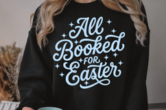 All Booked For Easter Book Lover PNG and SVG 9 Colors Product Image 2
